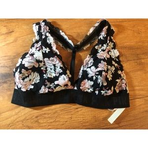 VS PINK Floral Lace Bralette